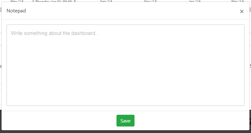 Caixa de texto notas de pontos
